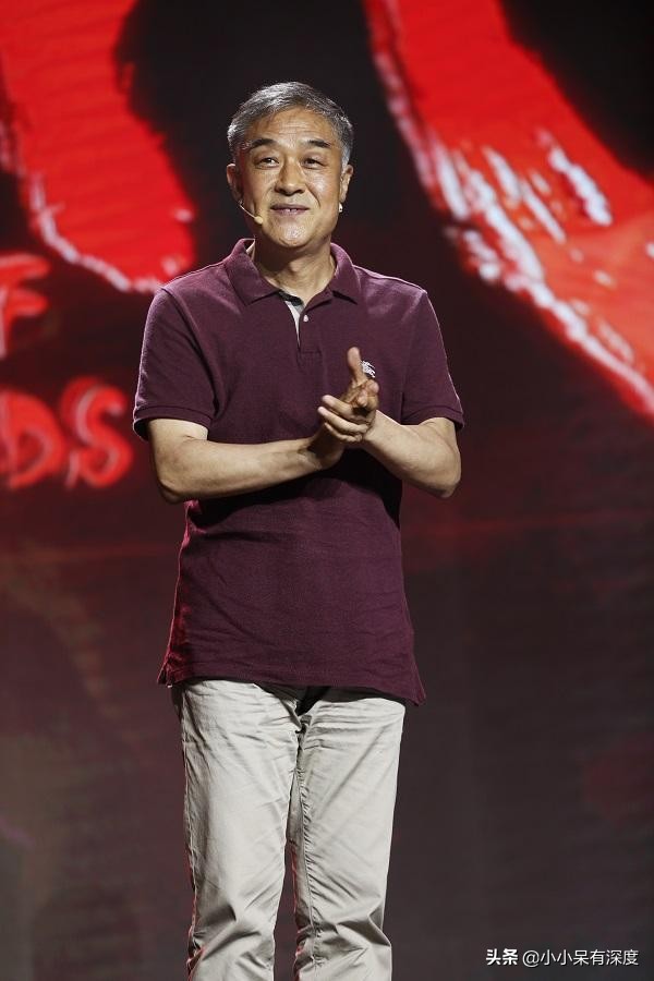 李建义近照，他靠演太监出名，戏中的他老奸巨猾，感情上没有绯闻