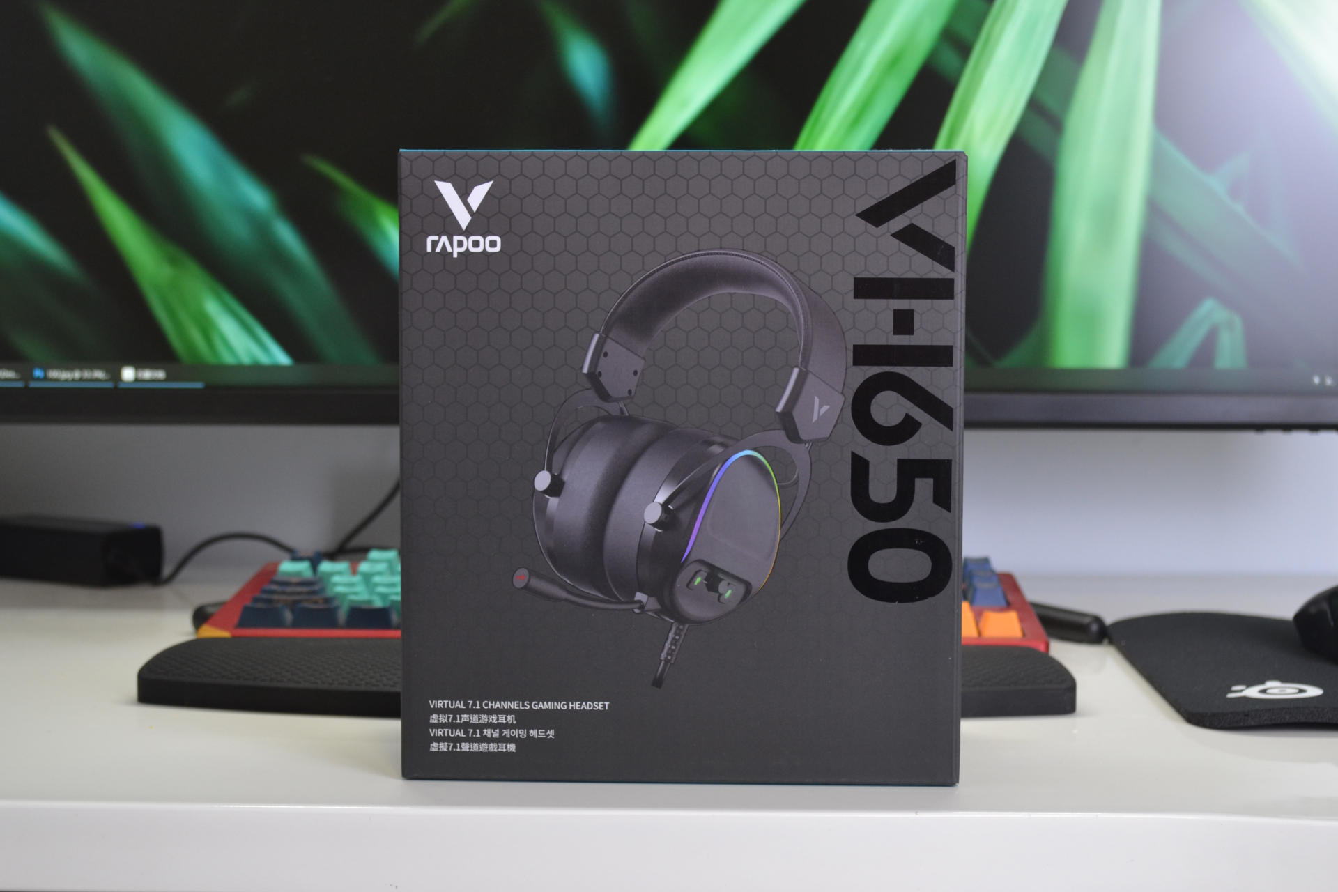 雷柏VH650游戏耳机 虚拟7.1声道 解密百战不殆