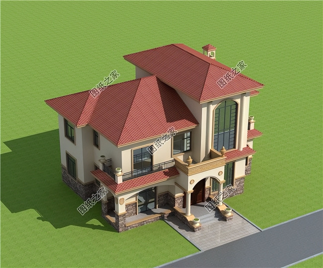 欧式轻奢风别墅设计，温暖心灵的港湾，令生活充满幸福感