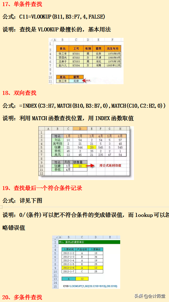 32个excel财务函数公式，图文详解直接套用，附424个函数公式实例