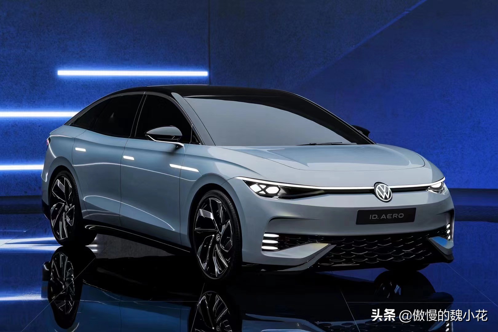 大众“亮剑”，ID.AERO概念车正式量产，明年引入，续航620公里