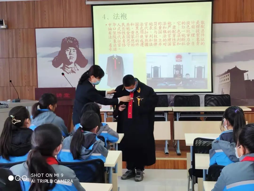 「司法服务」西安阎良法院：开年普法第一课 送法进校护成长