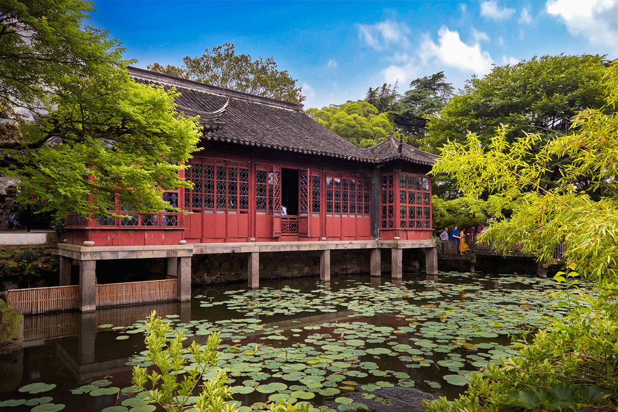 苏州园林的春天,好美的中国风