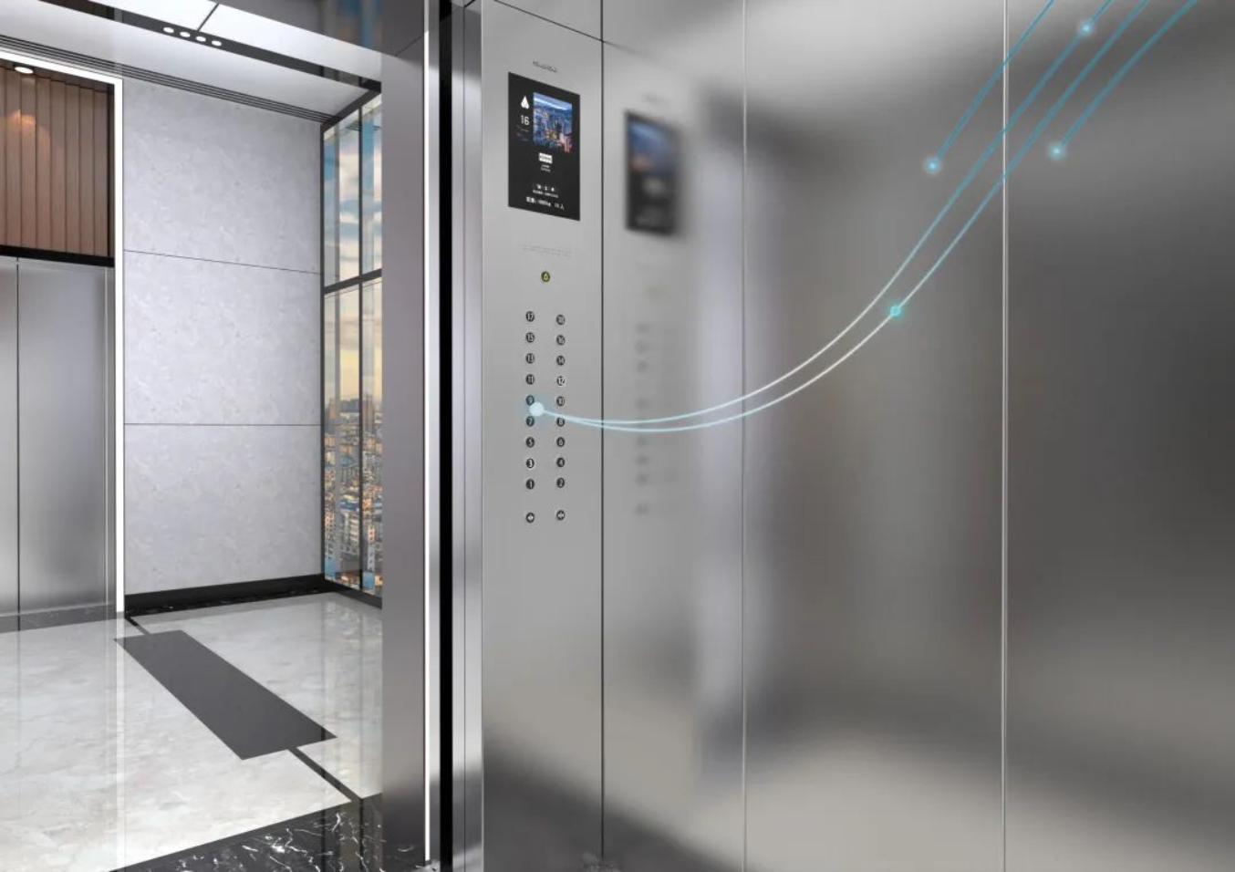 巨人通力46台高品质电梯助力新疆首家5G物联网产业园