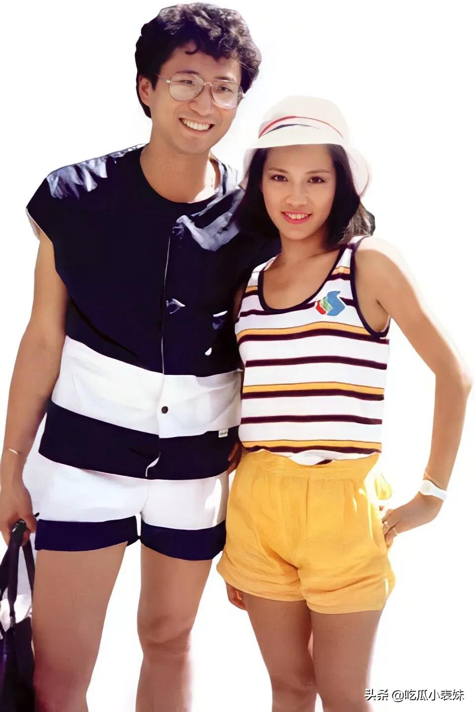 翁美玲与汤镇业的合影