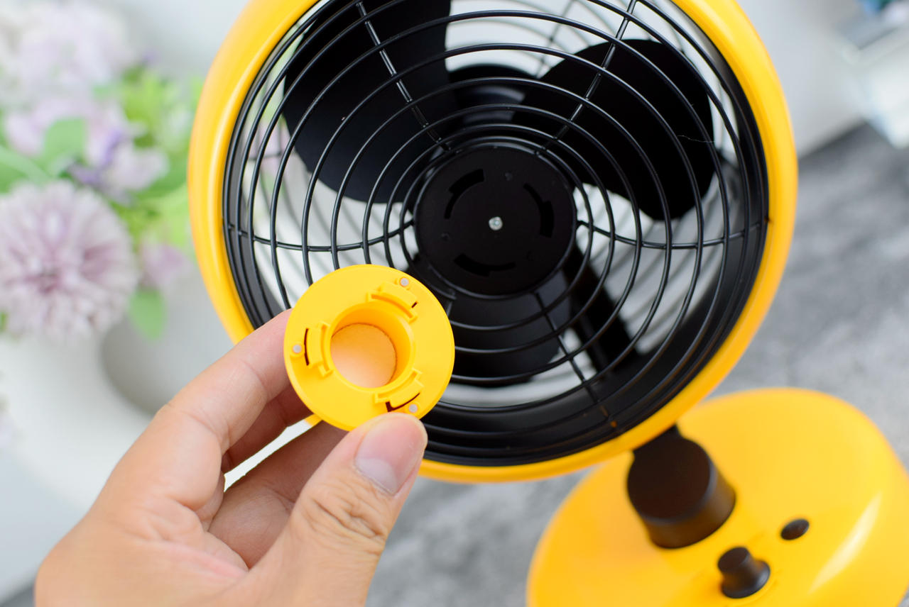 颜值即正义，Lofree洛斐有范S桌面风扇焦点配色+边角置物套装体验