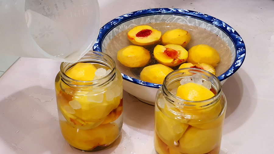 夏天要多吃桃子！一次煮好存冰箱，能从夏吃到冬，随吃随取特省事