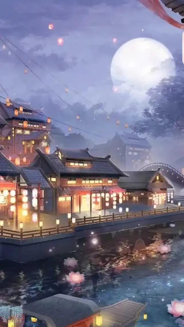 推荐几张古风壁纸，满满的古色古香，附赠古风诗一首