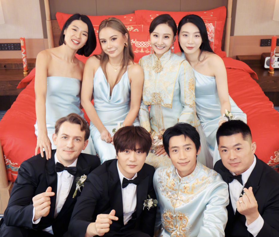 2021年娱乐圈8场唯美婚礼：俊男靓女羡煞旁人，两对新人奉女成婚