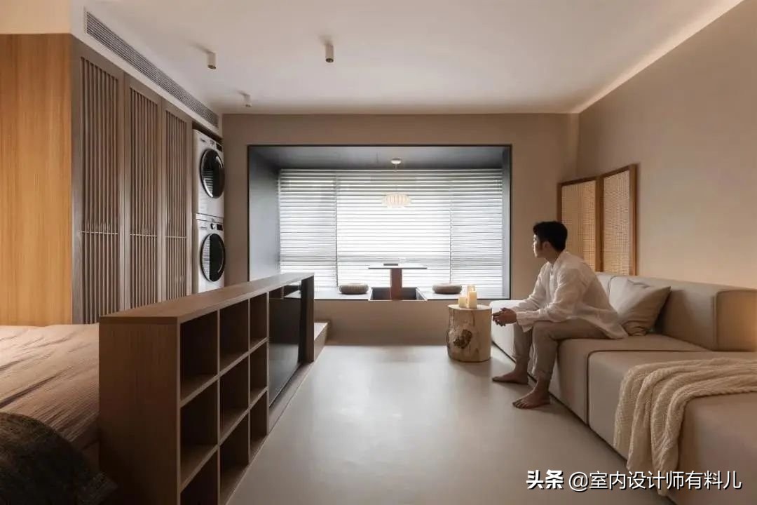 小户型中的天花板，38㎡的蜗居藏下所有，做到了极致，晒晒