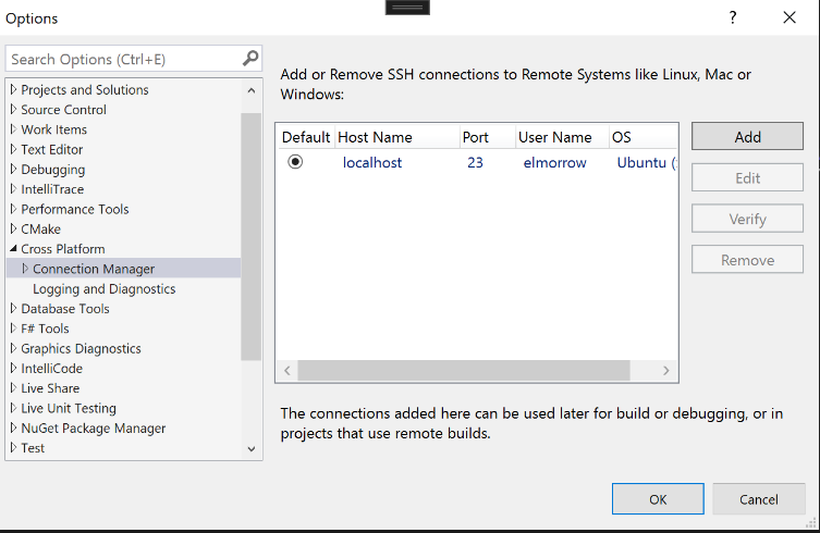 Visual Studio新功能：针对Linux平台的新版SSH终端
