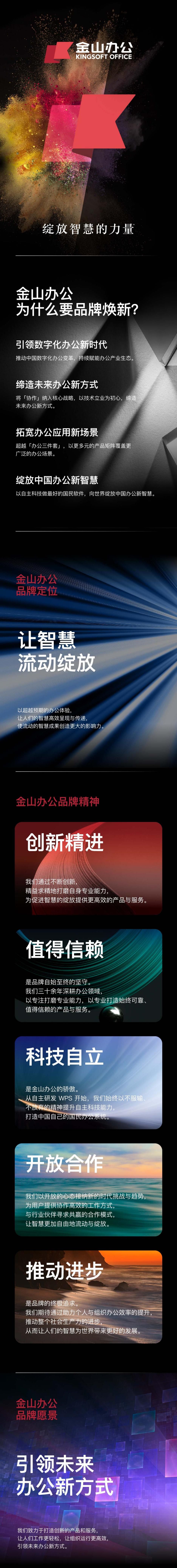 金山办公宣布品牌升级，民族品牌绽放智慧的力量