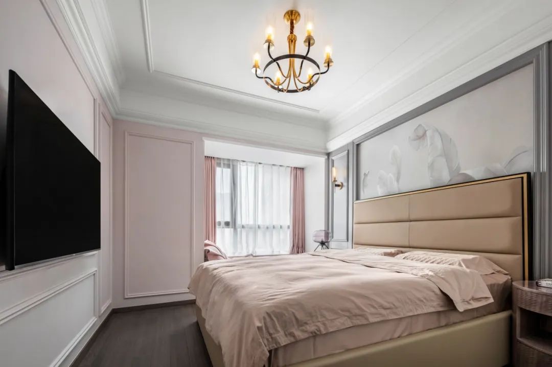 黄石装修三室两厅美式风格，演绎优雅舒适的高级品质
