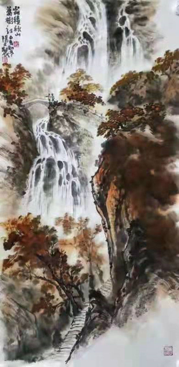 著名畫家 燕蕾字陽天—栩栩如生 出神入化