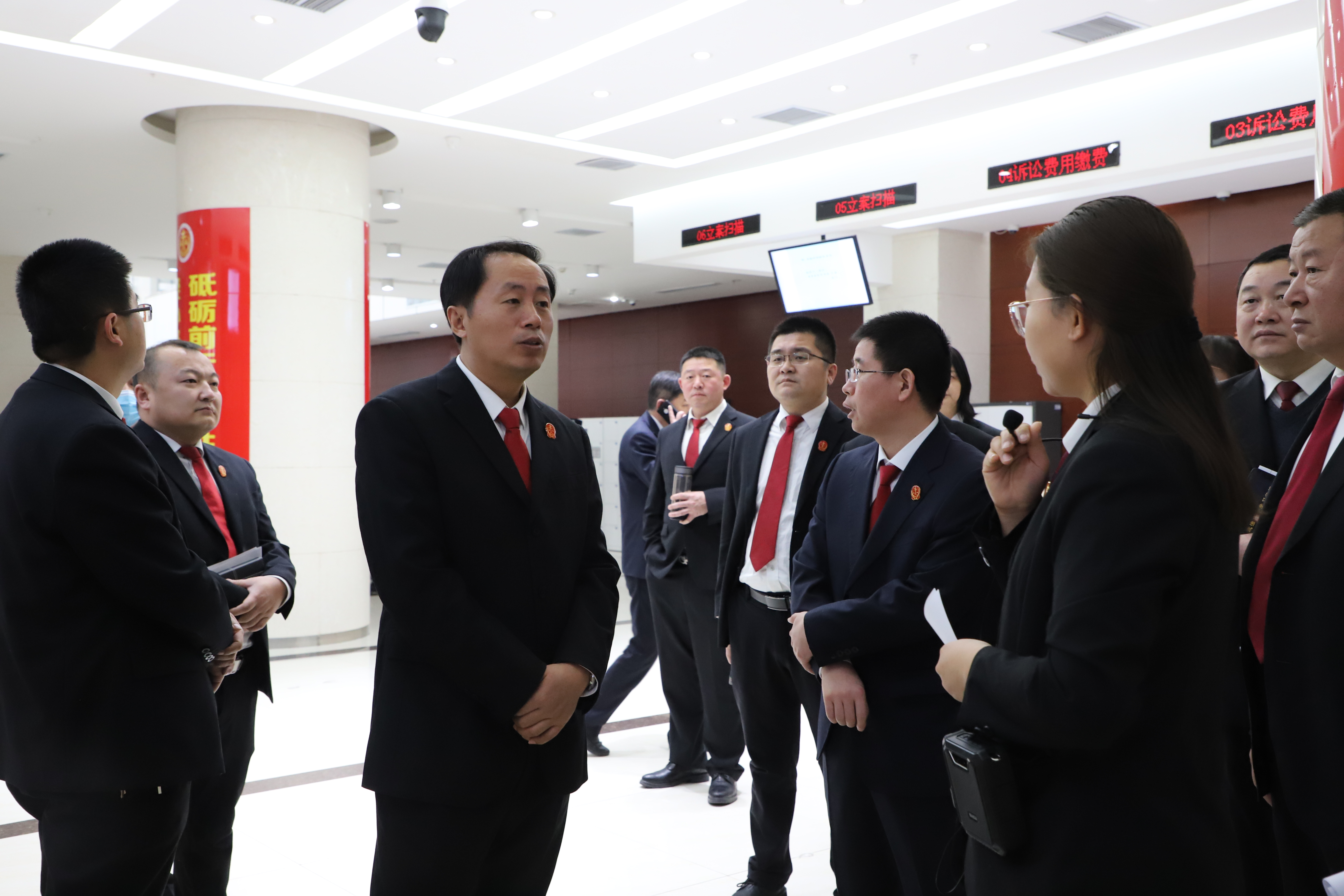 神木市法院赴伊金霍洛旗人民法院、东胜区人民法院考察学习