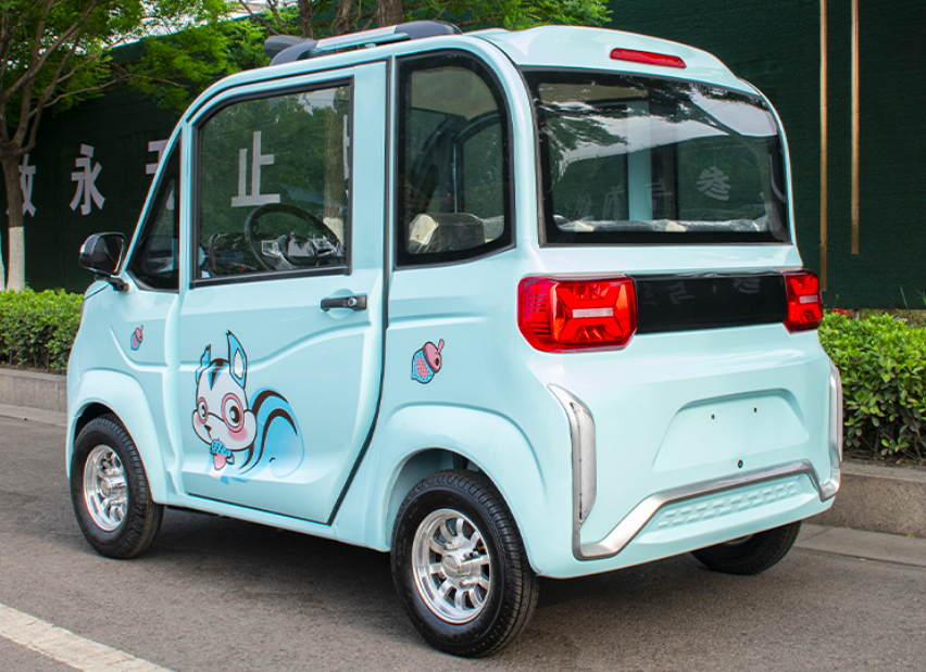 2款四轮电动篷车来了,续航180-300里,带空调,价格9000元起