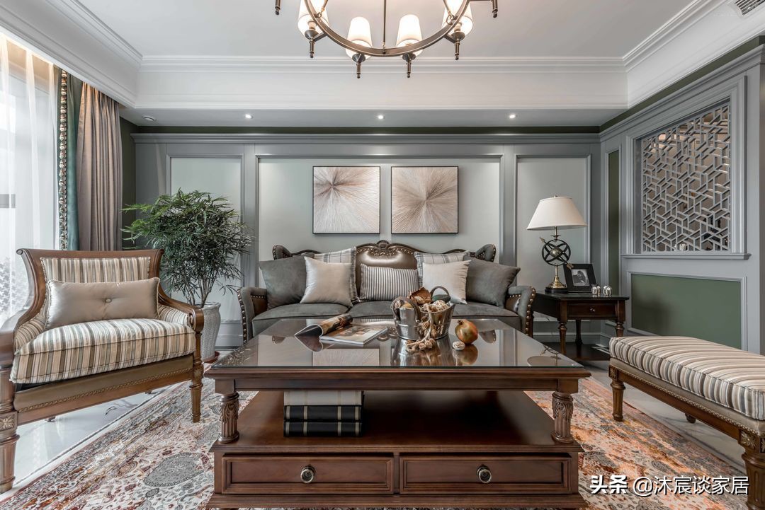她不要“网红”风格，新家装成经典美式风，随处可见的优雅与浪漫