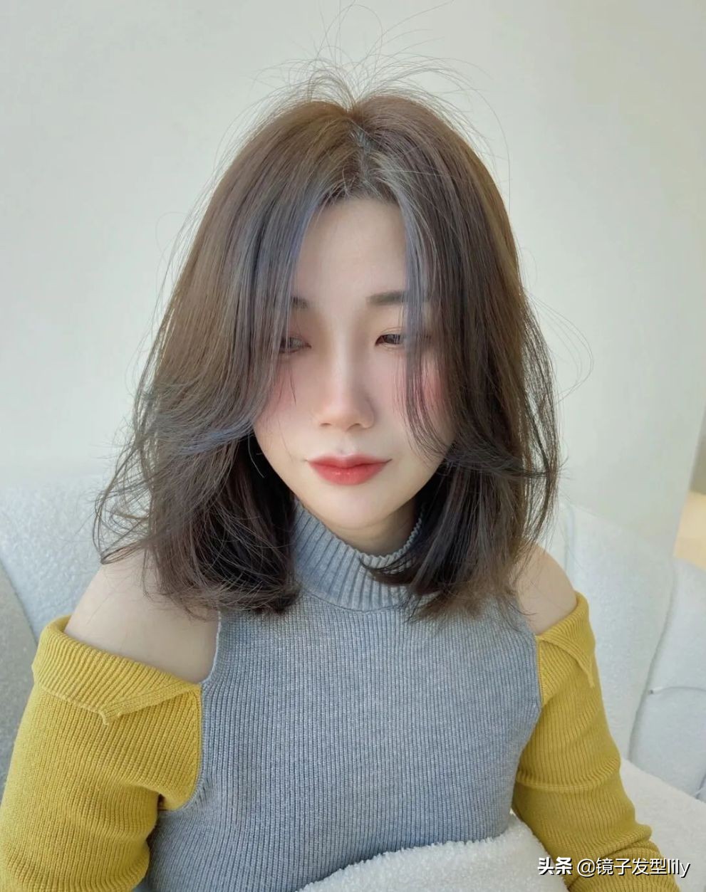 最新锁骨烫最新锁骨烫中长发型