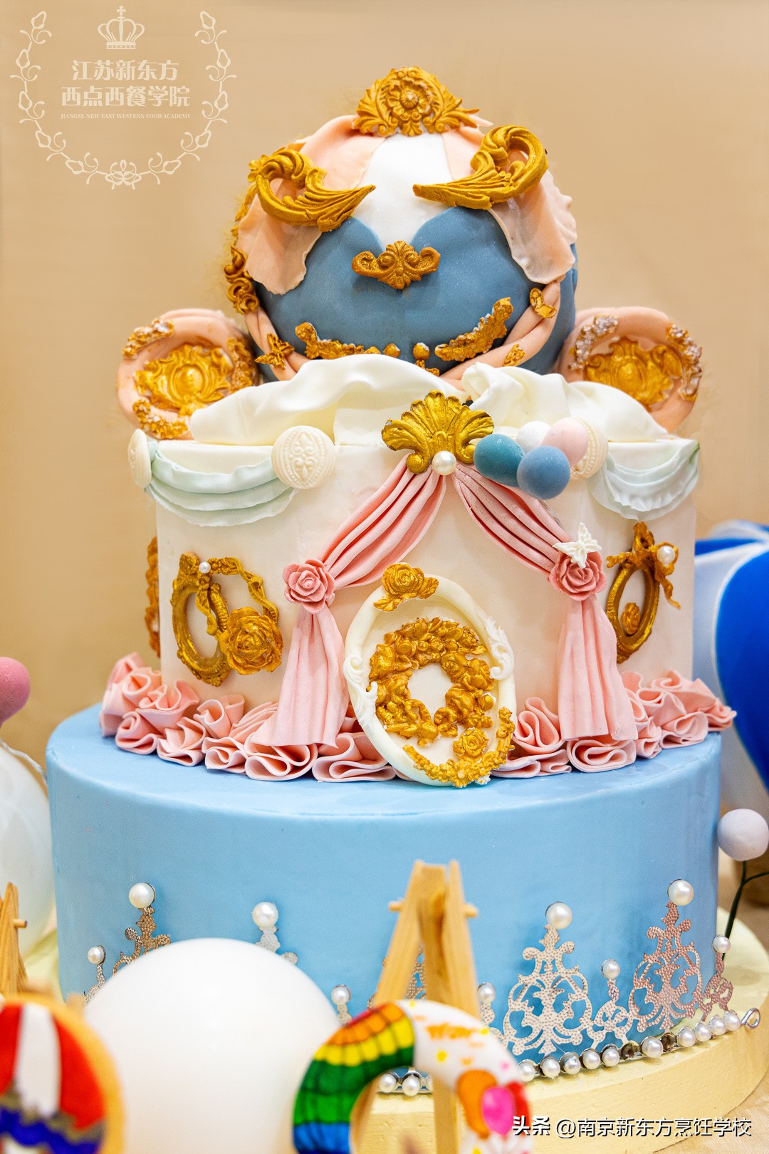 【Benny Cake中字】甜蜜梦幻城堡蛋糕 | Sweet Dream Castle Cake_哔哩哔哩_bilibili