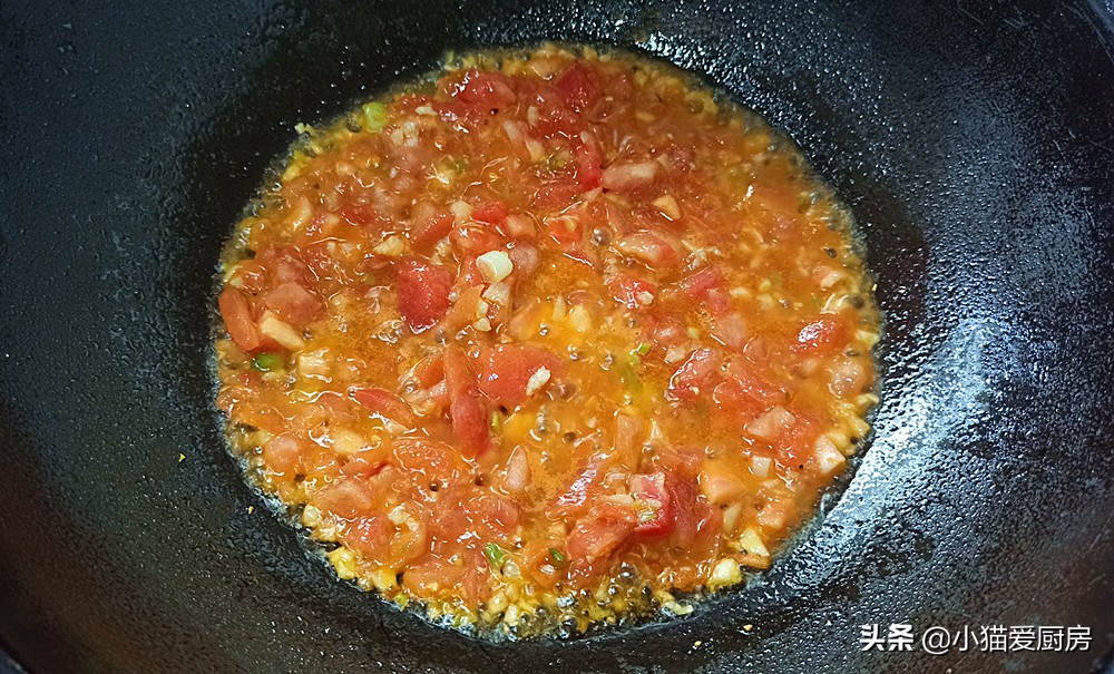 图片[15]-【茄汁鸡肉丸子】做法步骤图 低脂好吃开胃的下饭菜：茄汁鸡肉-起舞食谱网