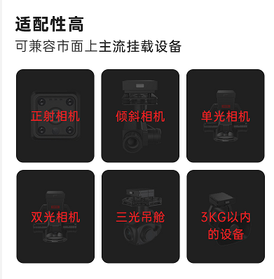垂起固定翼碳纤维一体成型，赋予无人机更强的性能