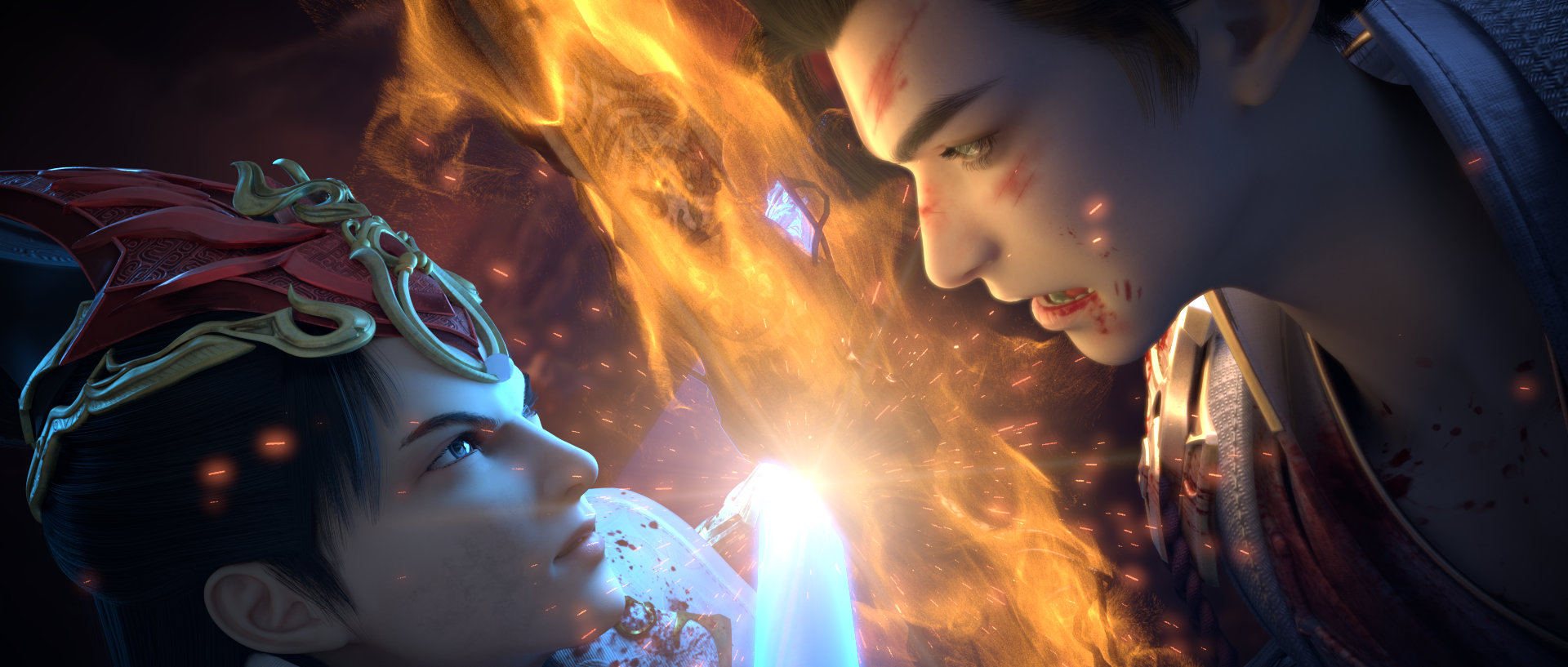 完美世界:双石大战封神,70分钟高燃特效震撼,官微却遭cp党唾骂