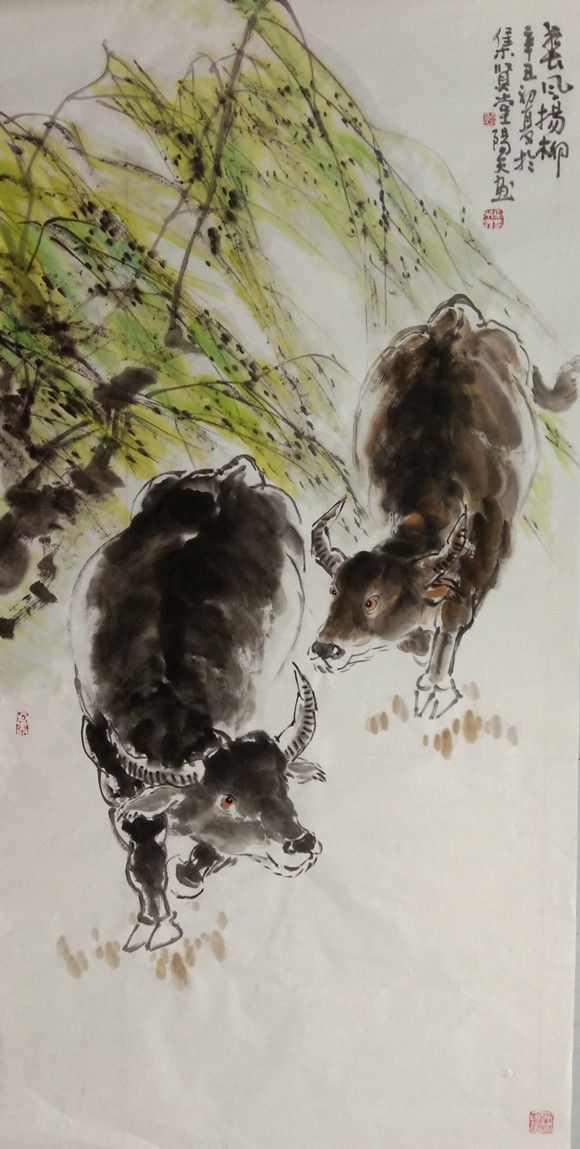 著名畫家 燕蕾字陽天—栩栩如生 出神入化
