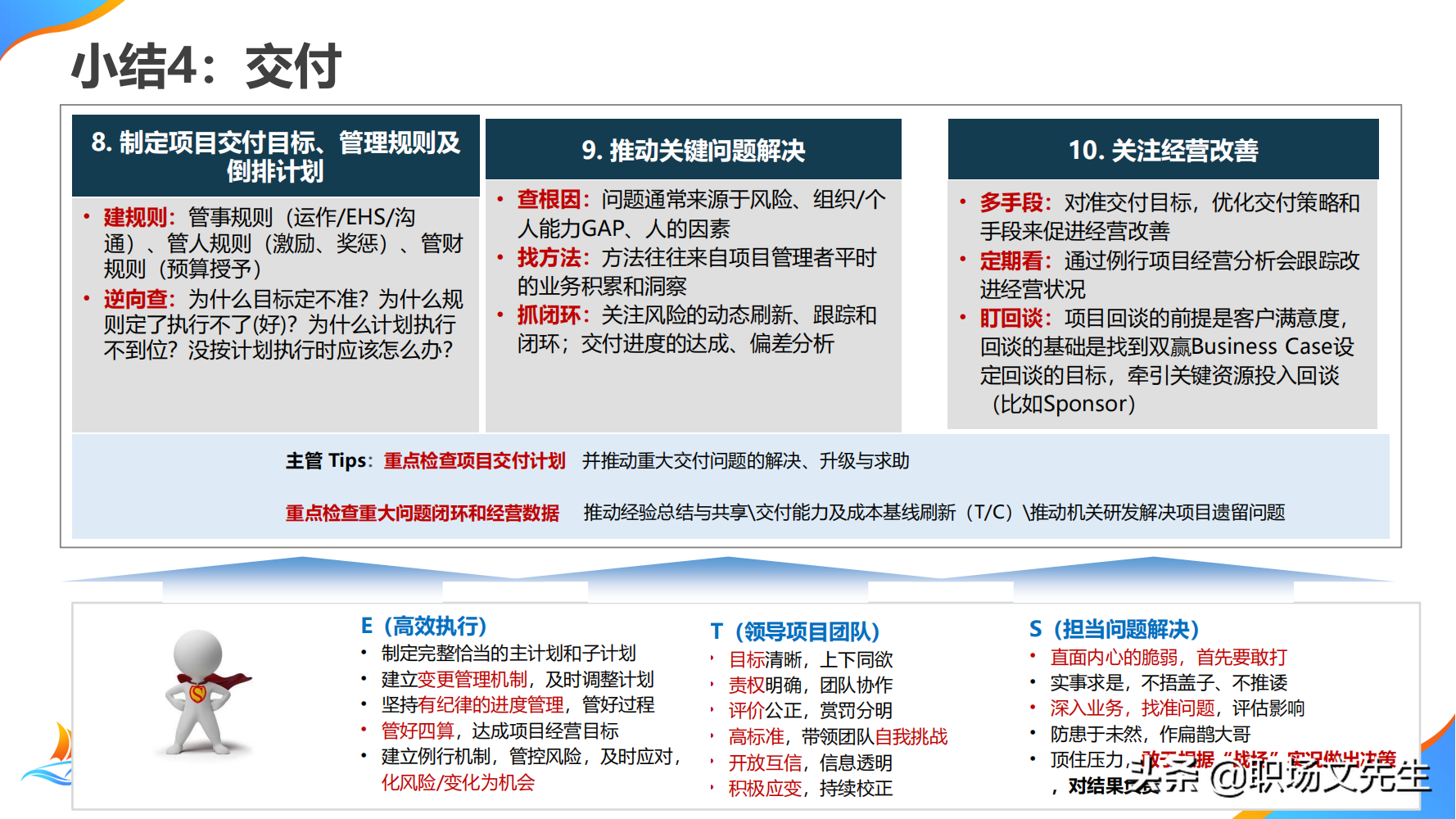 华为公司PMO组织建设运作经验，80页华为项目管理金种子高级培训