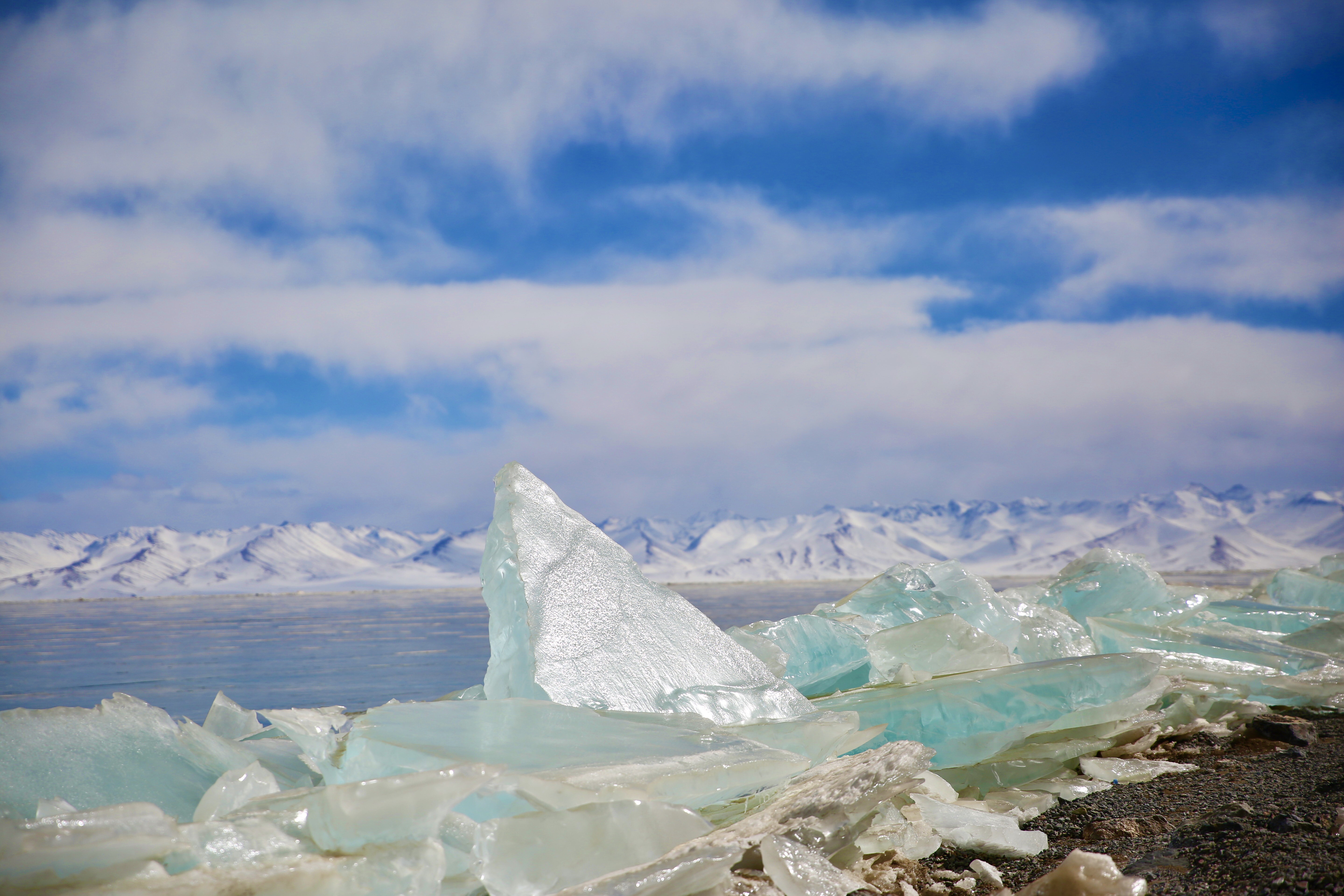 蓝冰纳木错，才是真正的盛世美颜