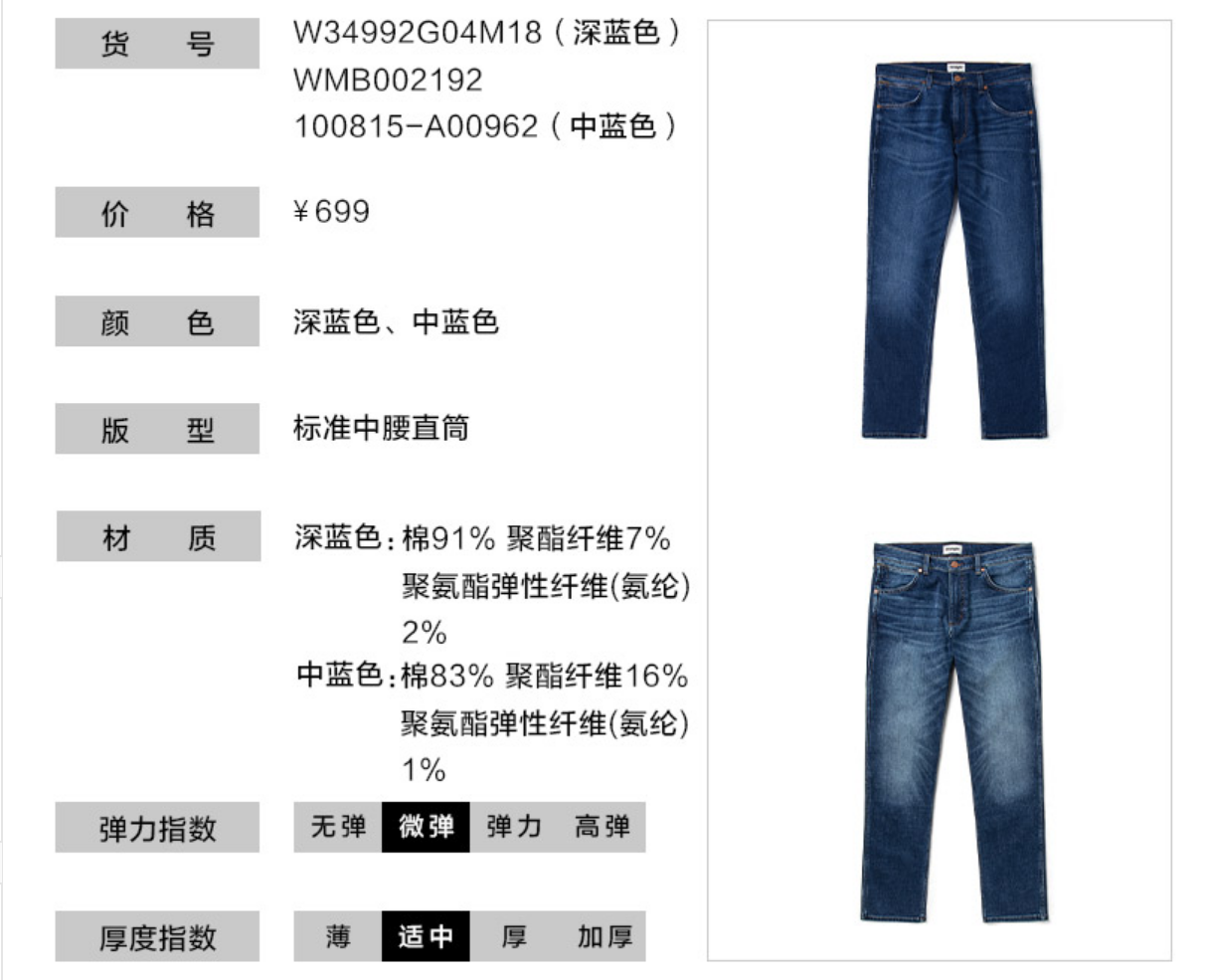 世界三大牛仔裤品牌Wrangler，上身实测，是否值得买？