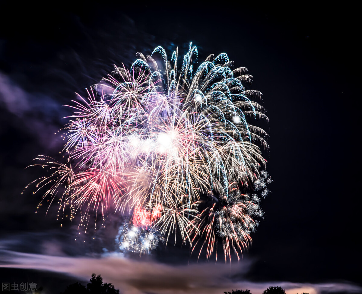 今日除夕|烟花送祝福,不一样的祝福,新年最美烟火,唯美图片