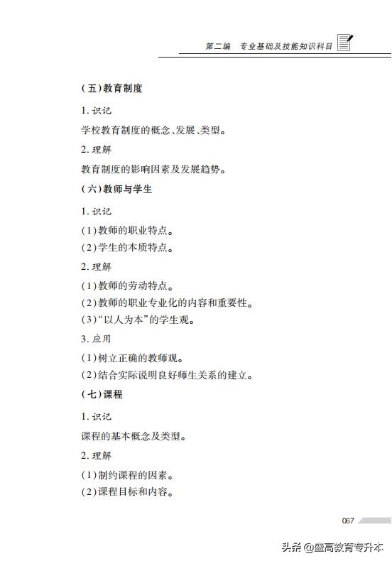 22年江西省专升本考试专业科目说明——《教育学及教学设计》