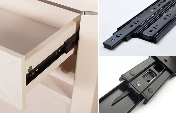 抽屉怎样从滑轨卸下来？抽屉如何从轨道拉出来