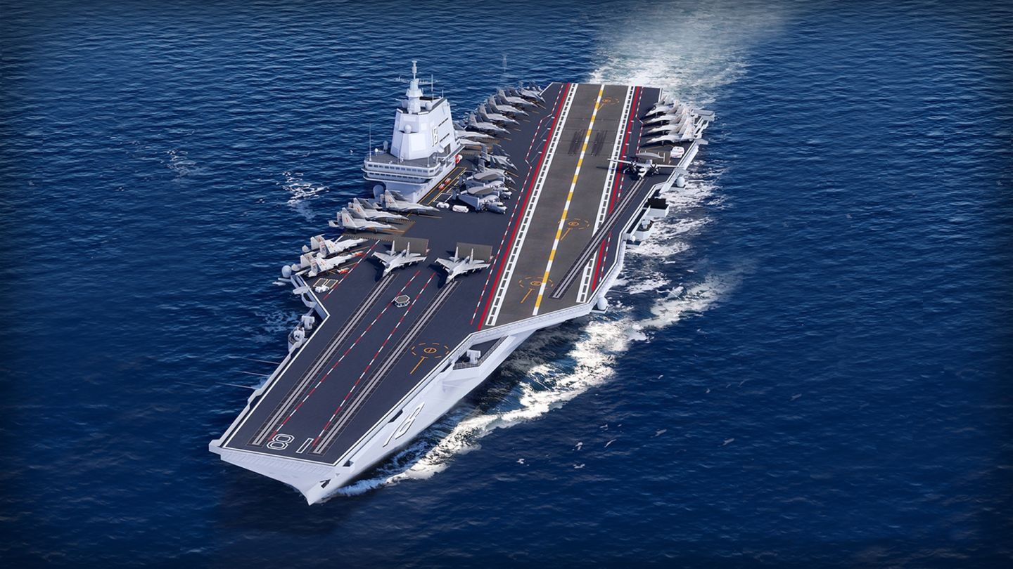 世界最强航母(史上最强常规航母来了!