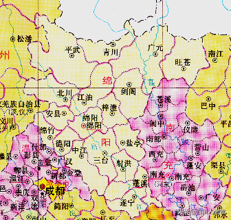 1949年以来广元市变迁史：从仅2个月历史的广元专区到如今3区4县