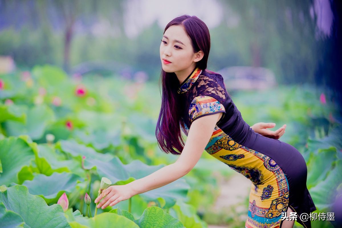 荷花盛開正當時，人像攝影怎么拍？4個要點拍出清新優(yōu)雅美