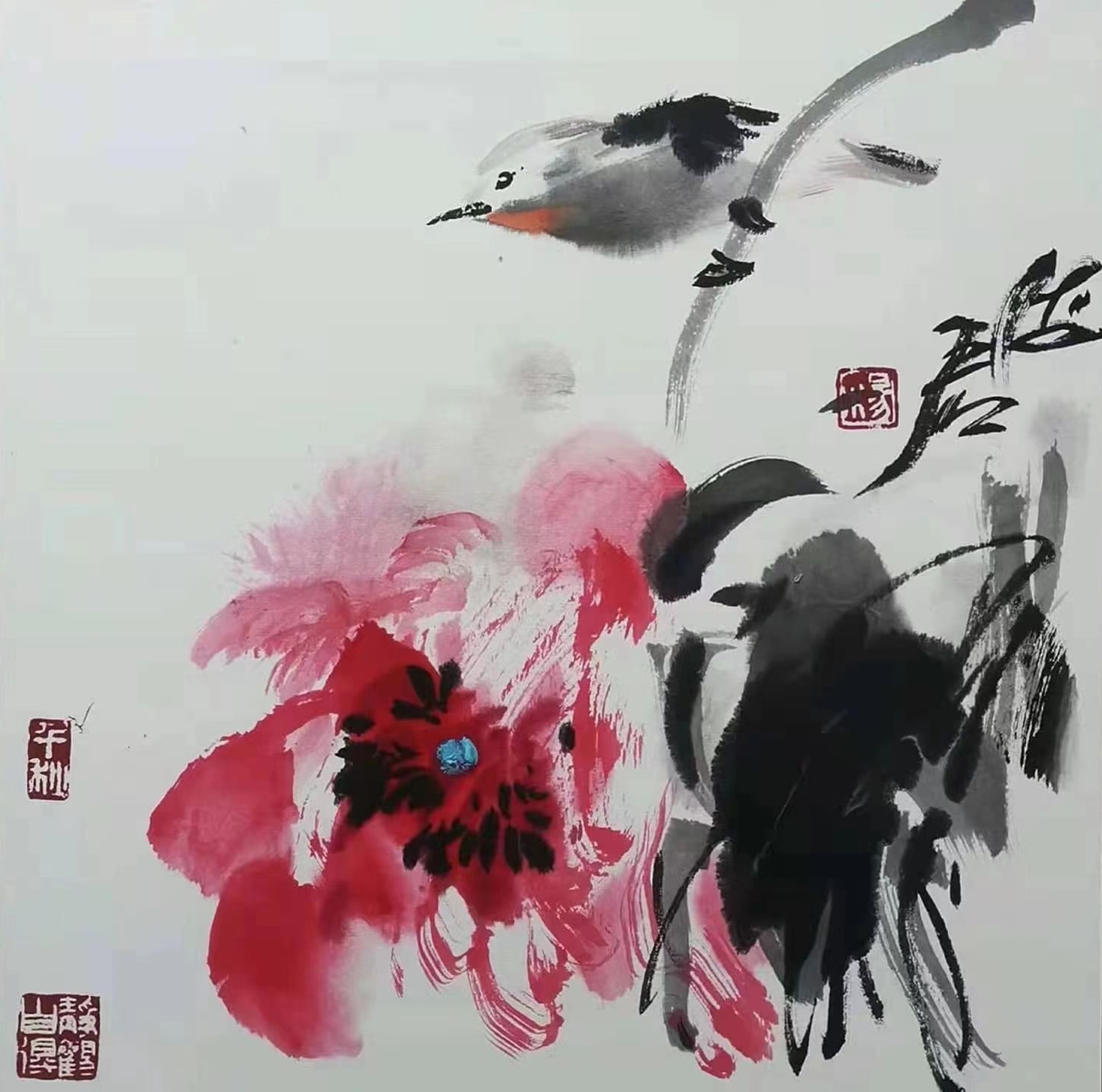 气韵天成，杨海君国画作品欣赏