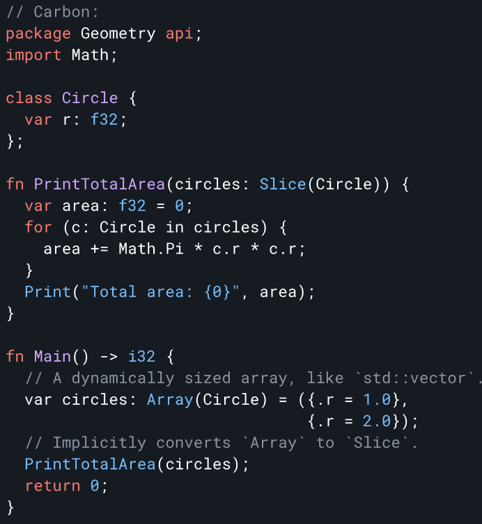 目标替代 C++，谷歌宣布开源编程语言 Carbon