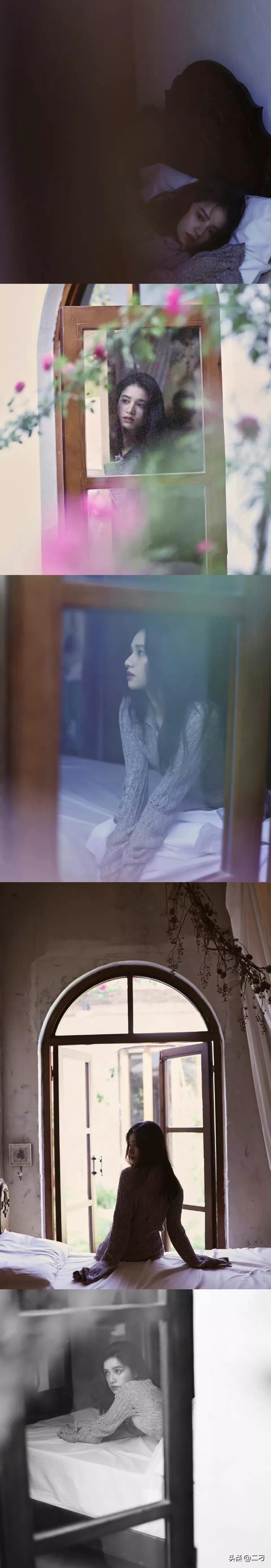 张婧仪 ​​​卷发造型真的好配