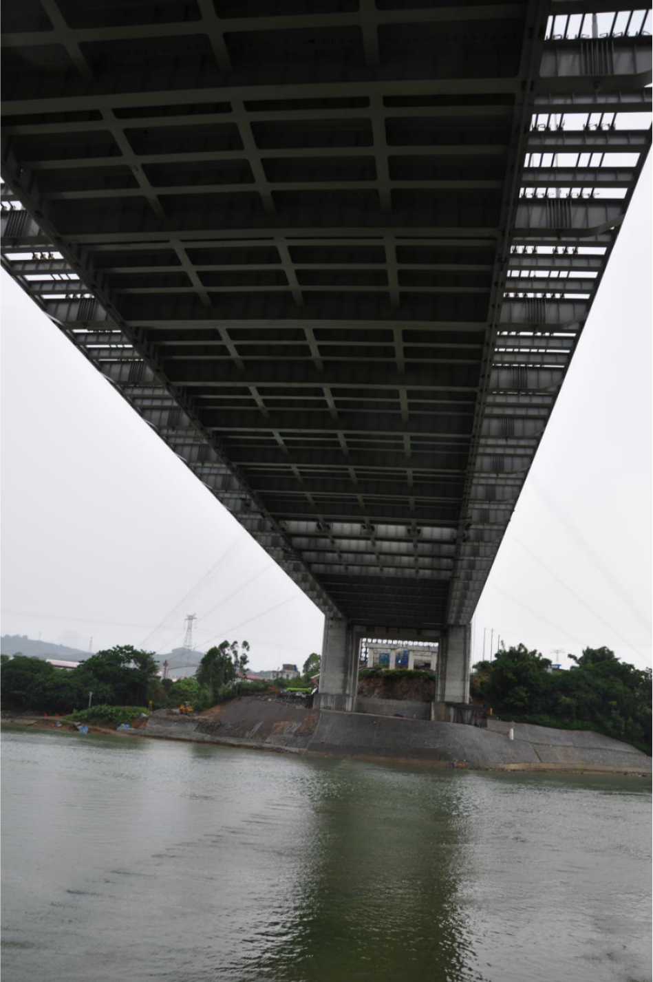 广西巴田高速公路关键控制性工程右江特大桥合龙