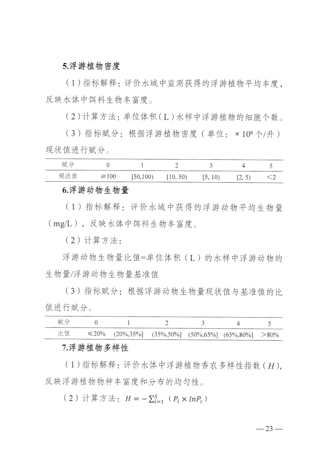 农业农村部关于印发《长江流域水生生物完整性指数评价办法（试行）》的通知