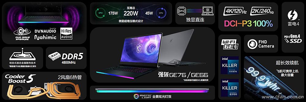 i9-12900HK+RTX 3080 Ti强强联手！微星强袭GE76评测