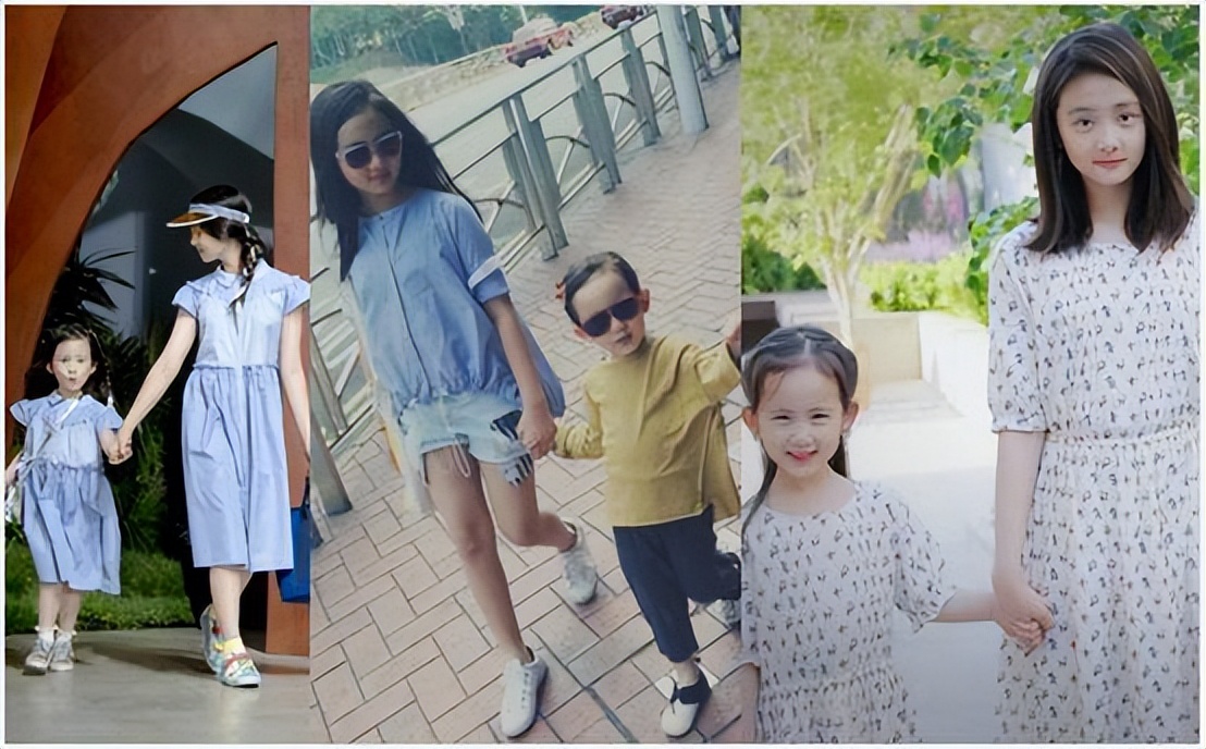 黄磊夫妇太开明了！带8岁女儿去烫发，妹妹秀新发型比多多还臭美