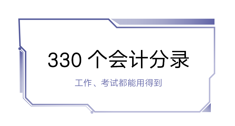 “鬼才会计”赵姐，分类汇总330个会计分录，工作考试都能用得到
