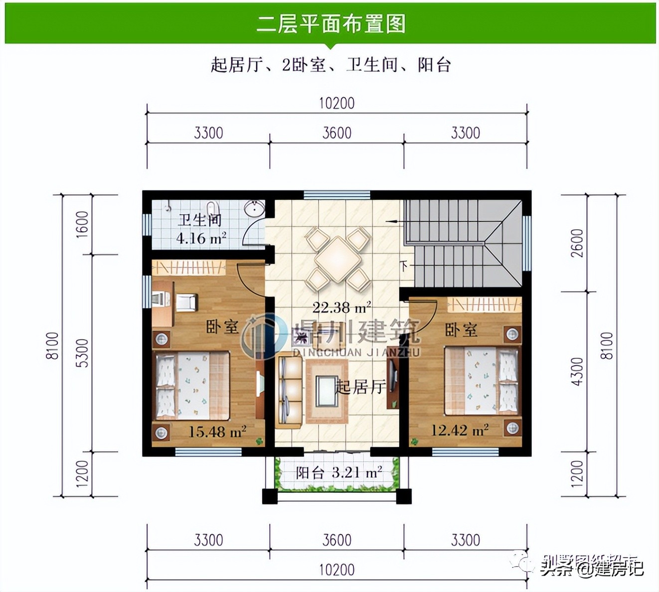 四川5款开间10米别墅，造价经济，格局优良，不输大开间美观大气