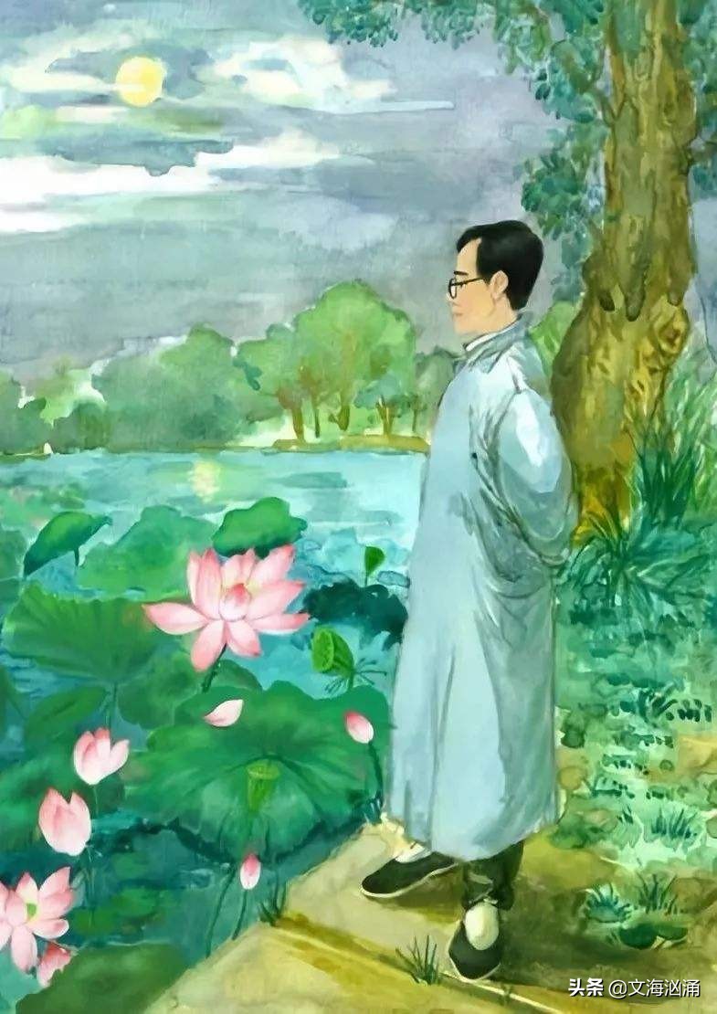 朱自清的《荷塘月色》如何？莫言：病态唯美，行文不自然