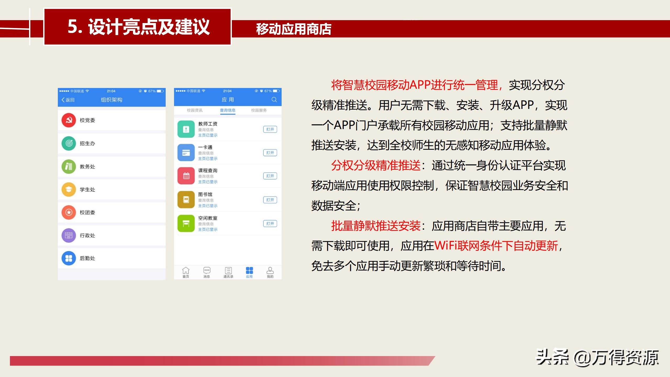 智慧校园建设总体详细设计方案（PPT）