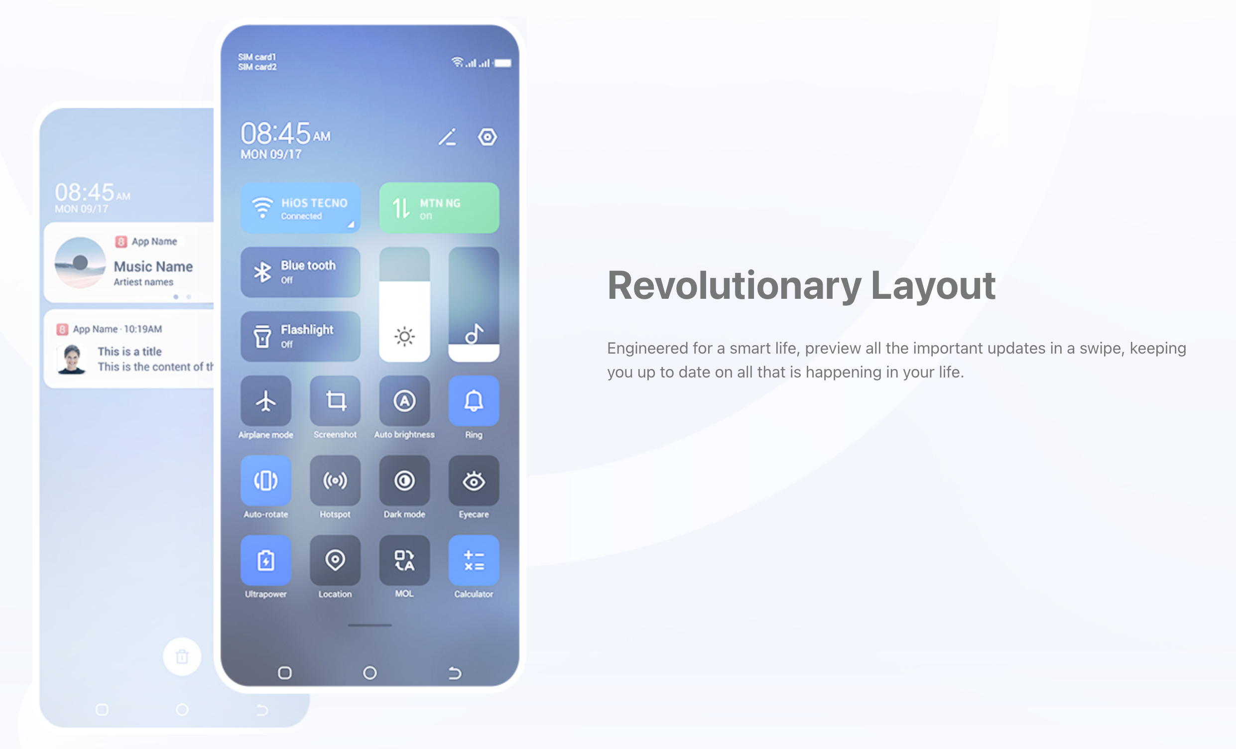神似魅族小厂Flyme？非洲之王传音公布新系统HiOS，视觉动效大改