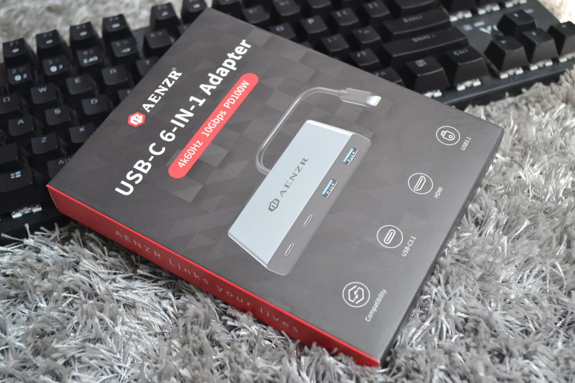 AENZR多功能扩展坞 便携好用的随身好物