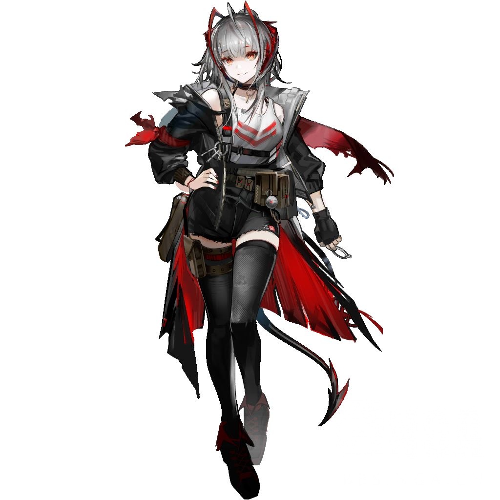 明日方舟可露希尔立绘(破碎日冕主线解包立绘大盘点)